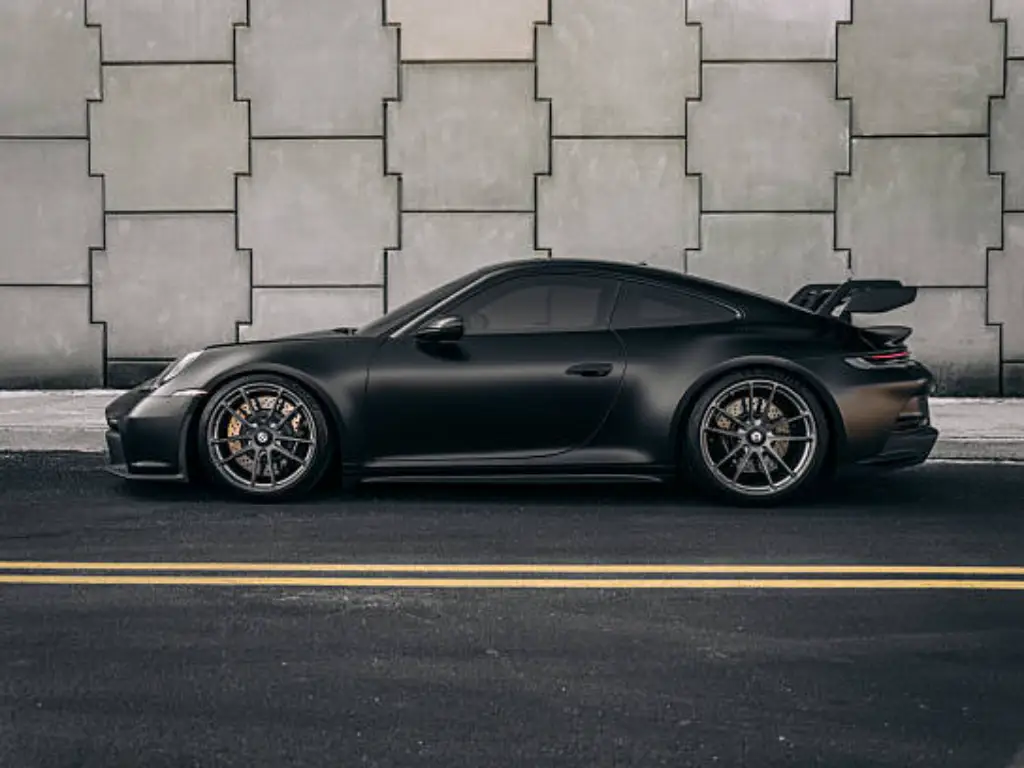 Matte Black Car Wrap